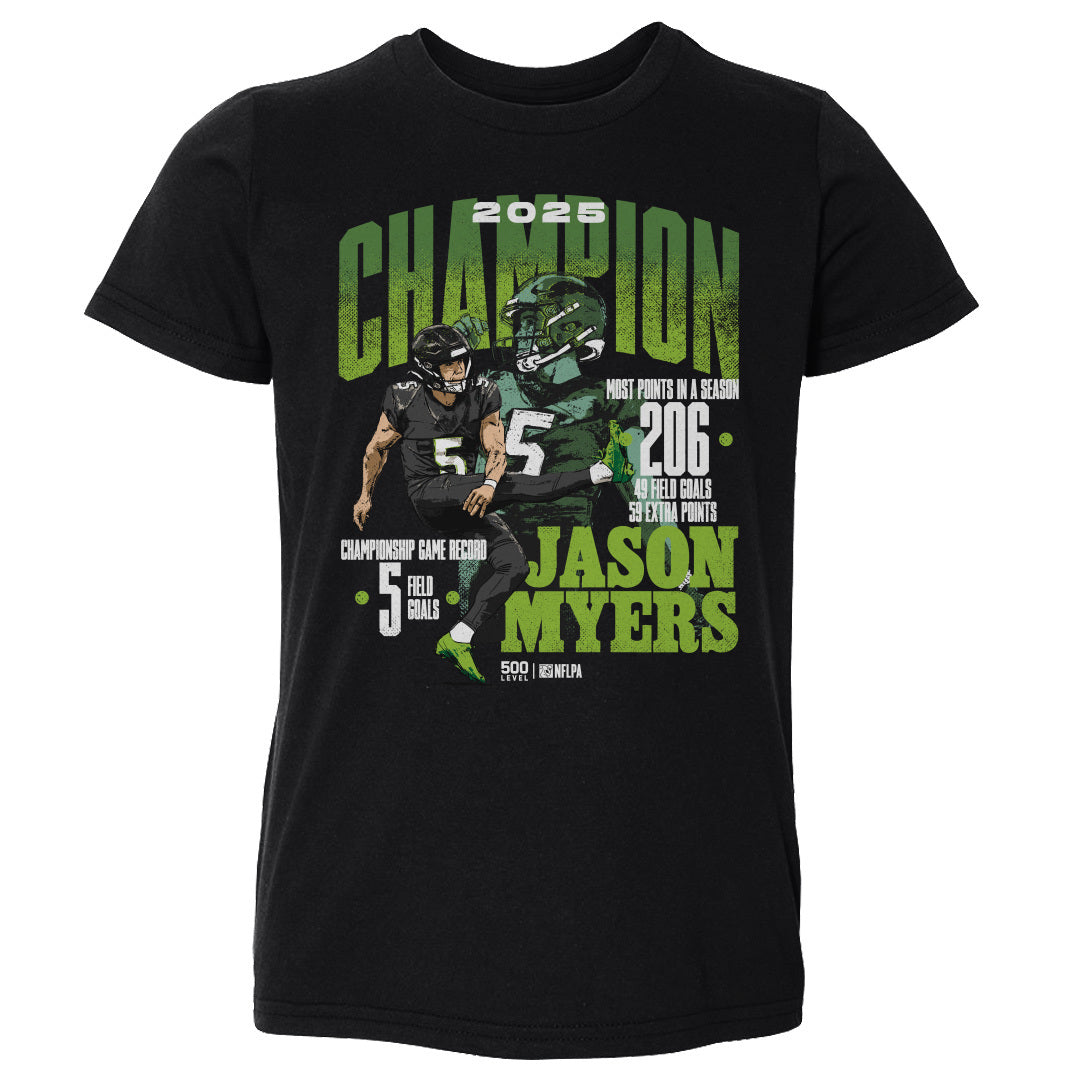 Jason Myers Seattle 2025 Champion WHT