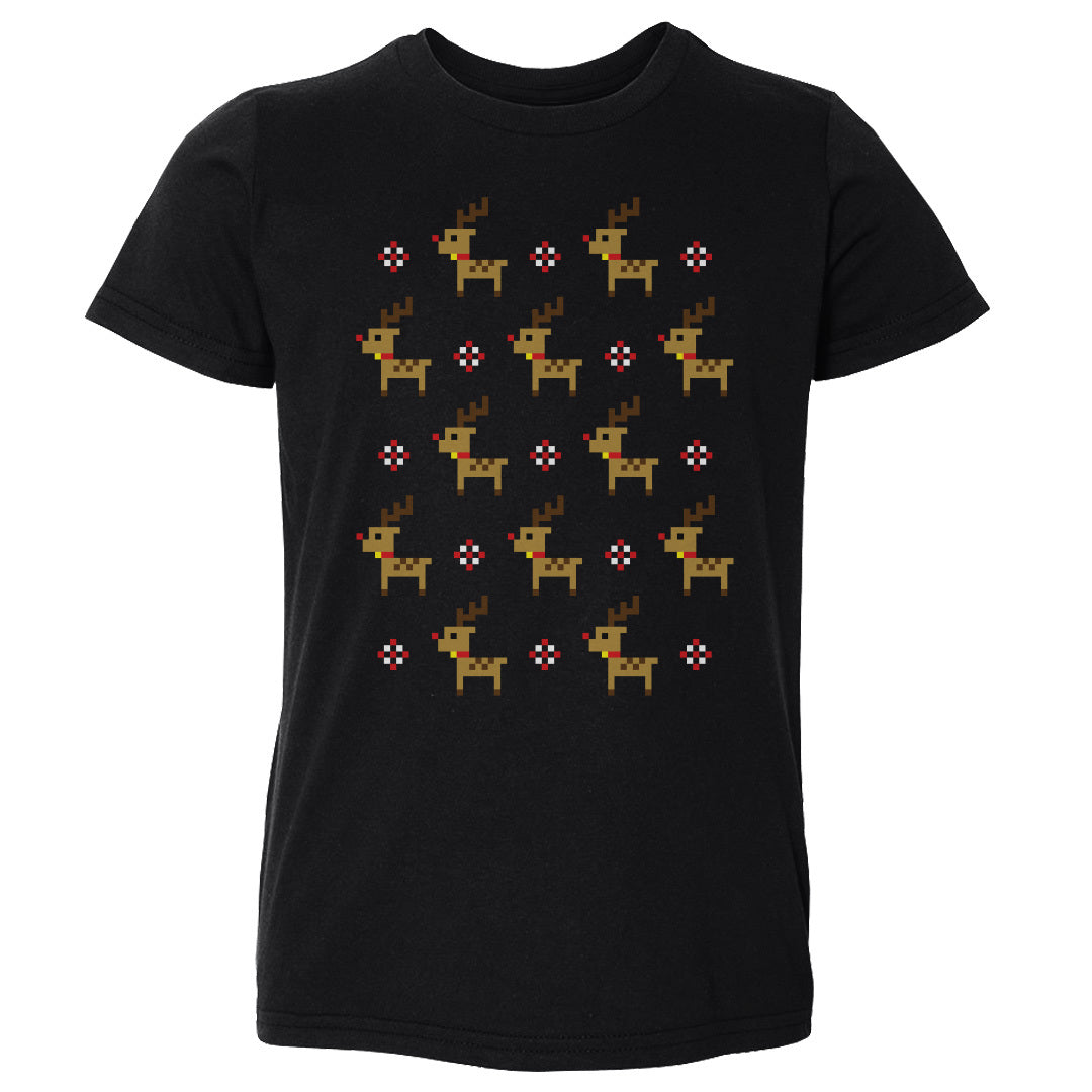 Christmas 8-bit Reindeer WHT