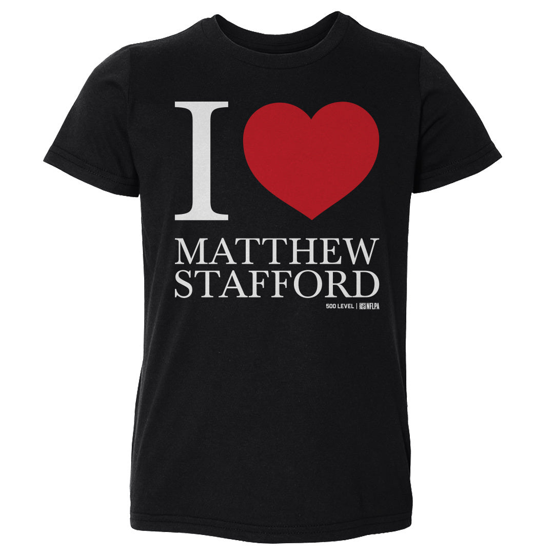 Matthew Stafford Los Angeles R I Love WHT