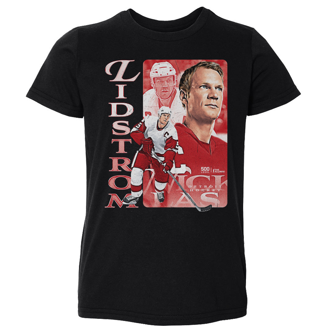 Nicklas Lidstrom Detroit Vintage WHT