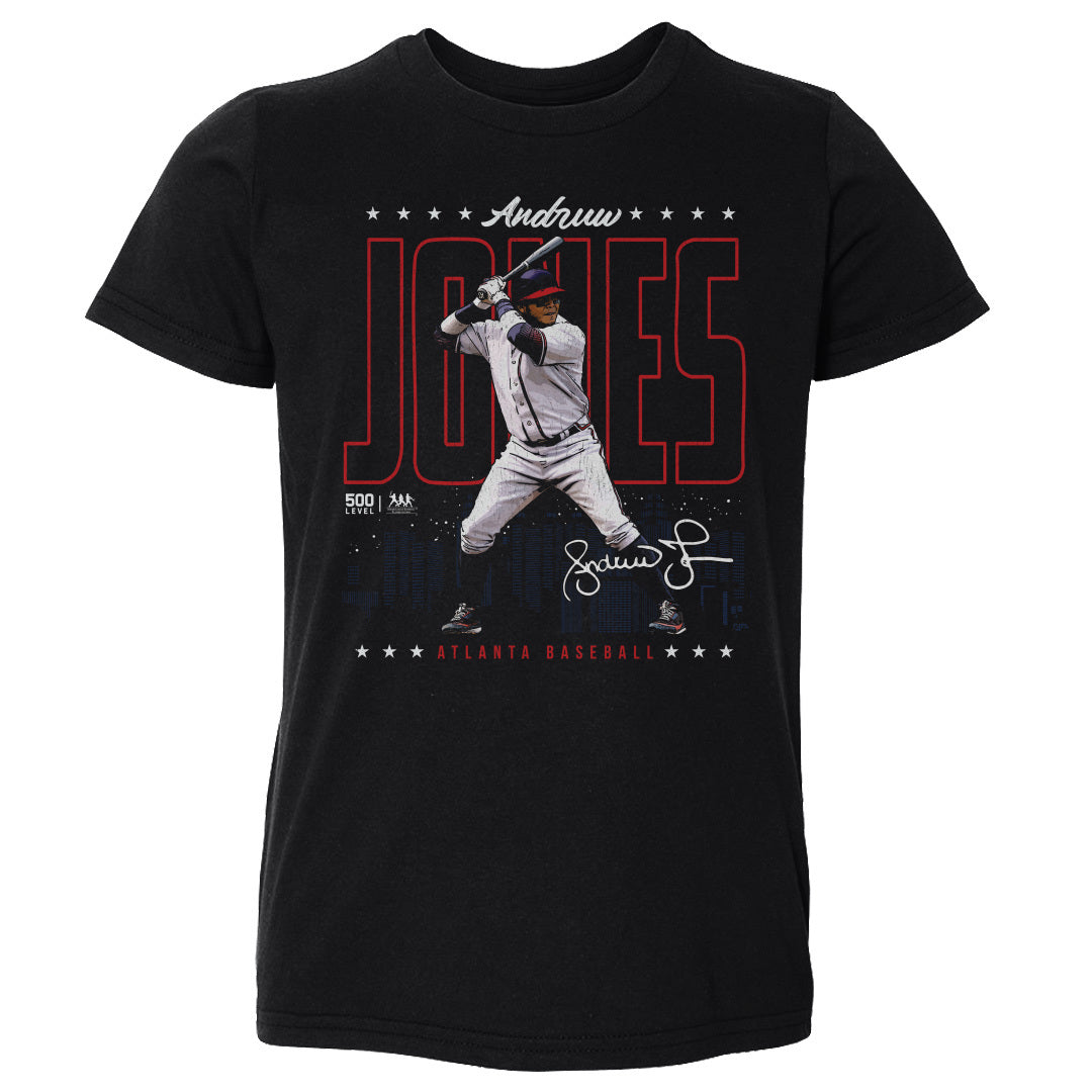 Andruw Jones Atlanta Gritty WHT