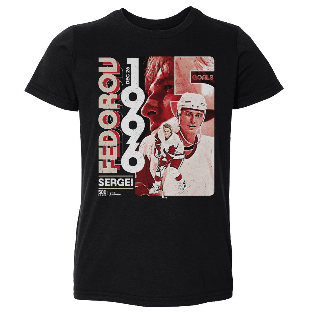 Sergei Fedorov Detroit 5 Goal Game 1996 WHT