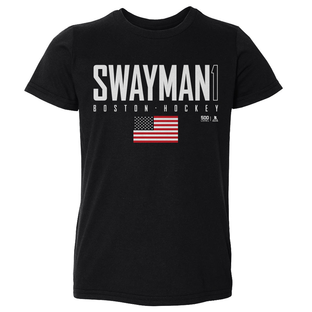 Jeremy Swayman Boston USA Elite WHT