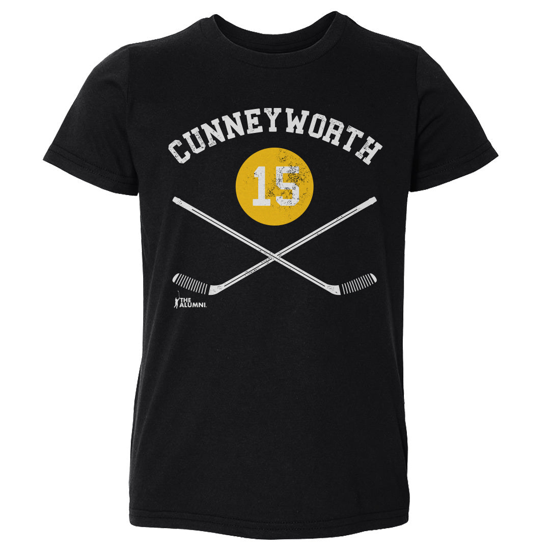 Randy Cunneyworth Pittsburgh 15 Sticks WHT