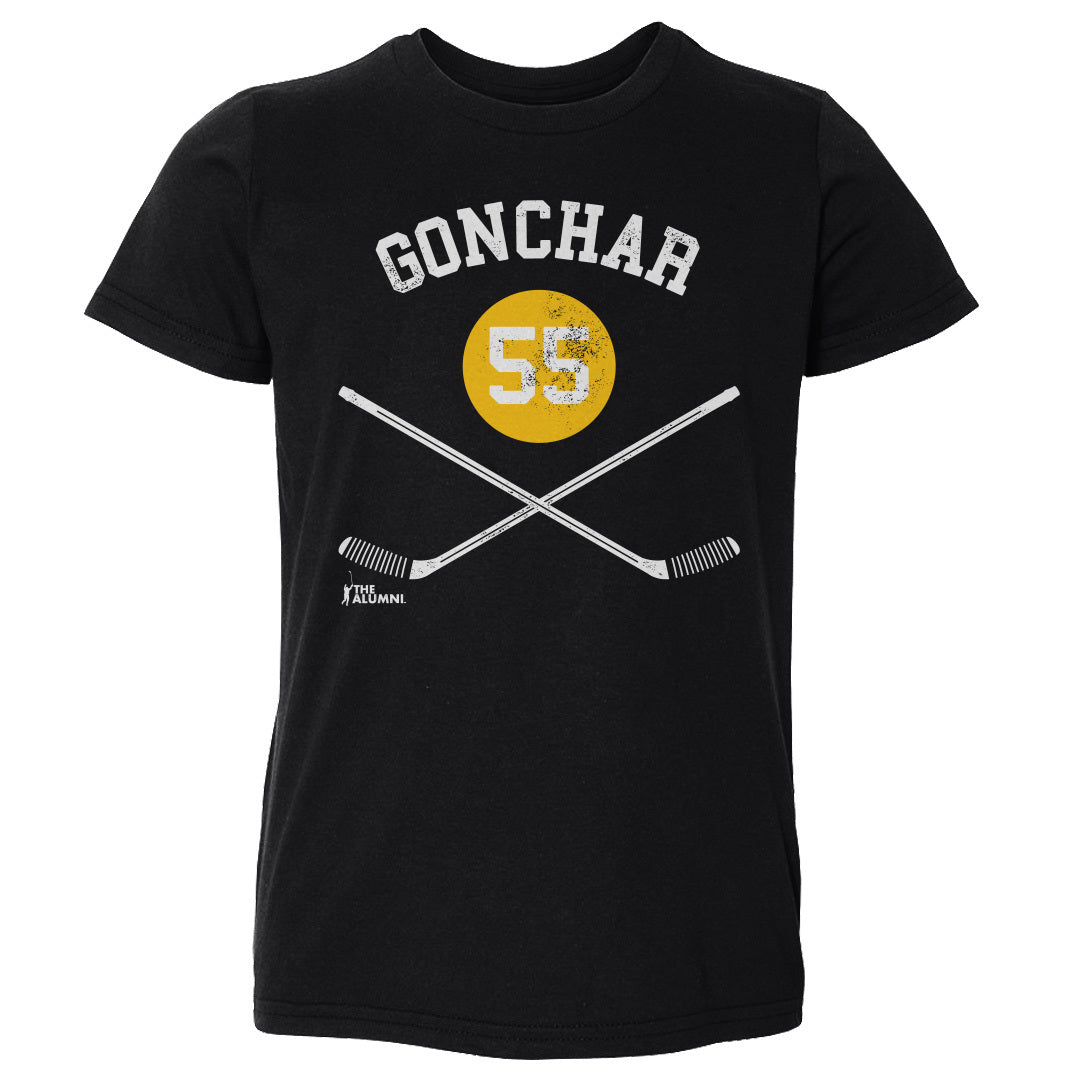 Sergei Gonchar Pittsburgh 55 Sticks WHT