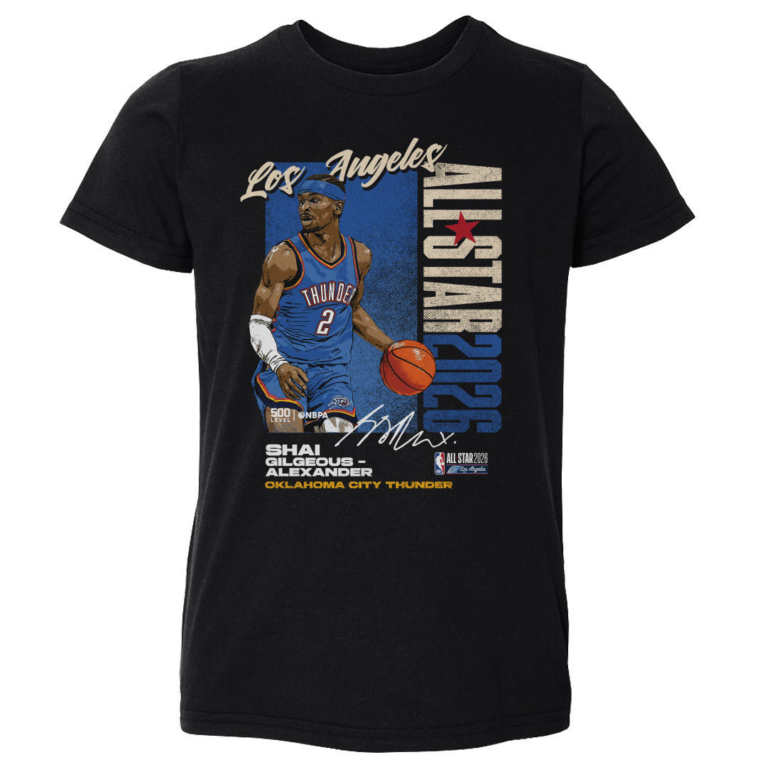 Shai Gilgeous-Alexander Oklahoma City Thunder 2026 NBA All-Star Vertical WHT