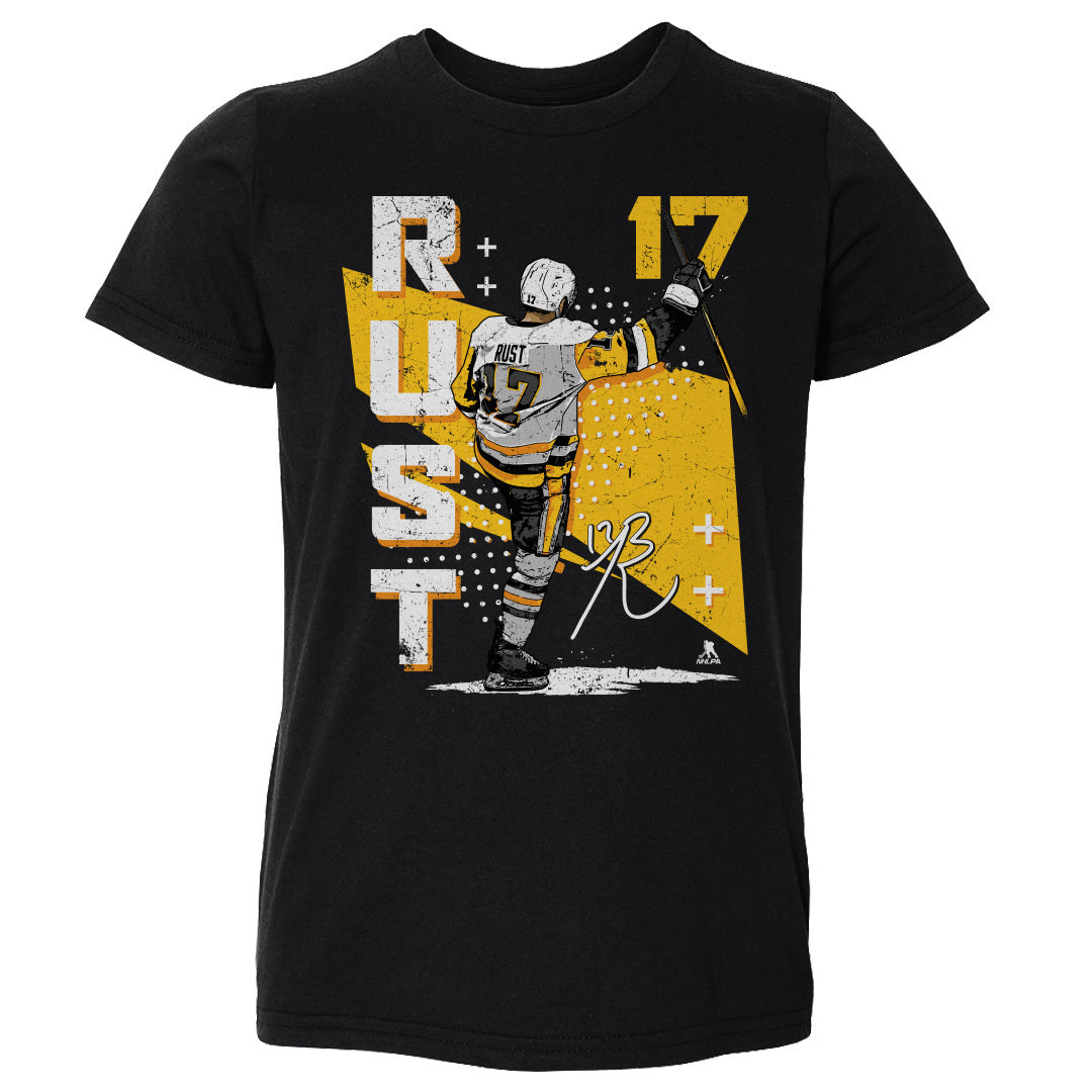 Bryan Rust Pittsburgh Vintage Retro WHT