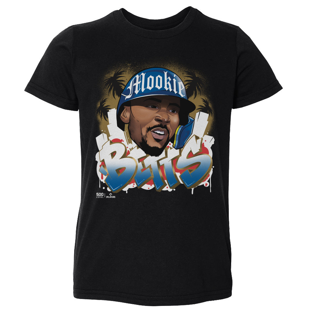 Mookie Betts Los Angeles D Graffiti WHT