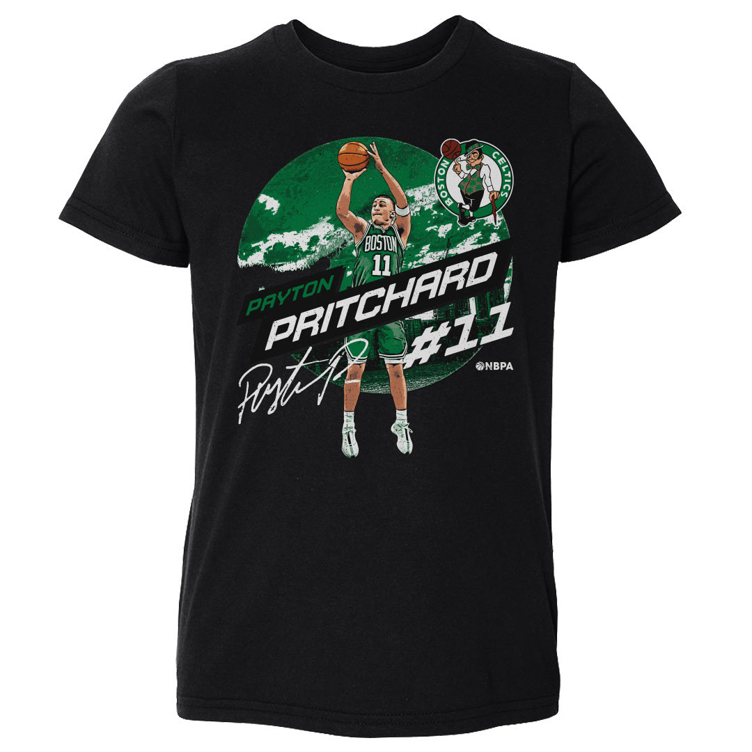 Payton Pritchard Boston Celtics City Emblem WHT