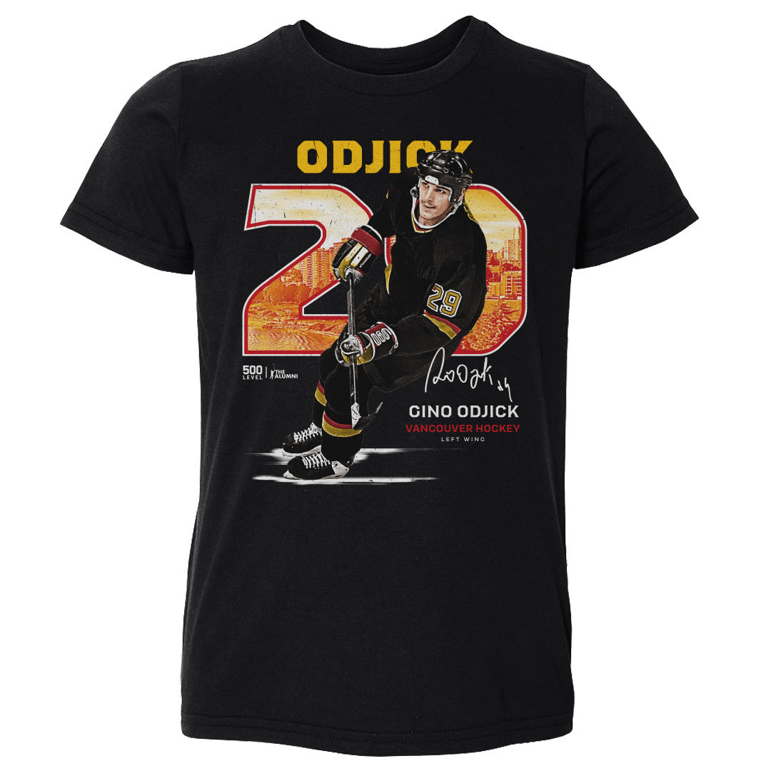 Gino Odjick Vancouver Throwback WHT