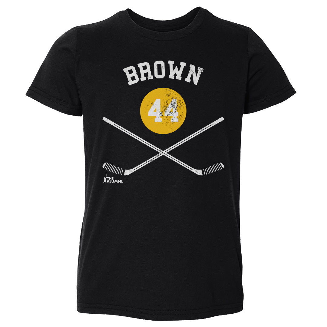 Rob Brown Pittsburgh 44 Sticks WHT
