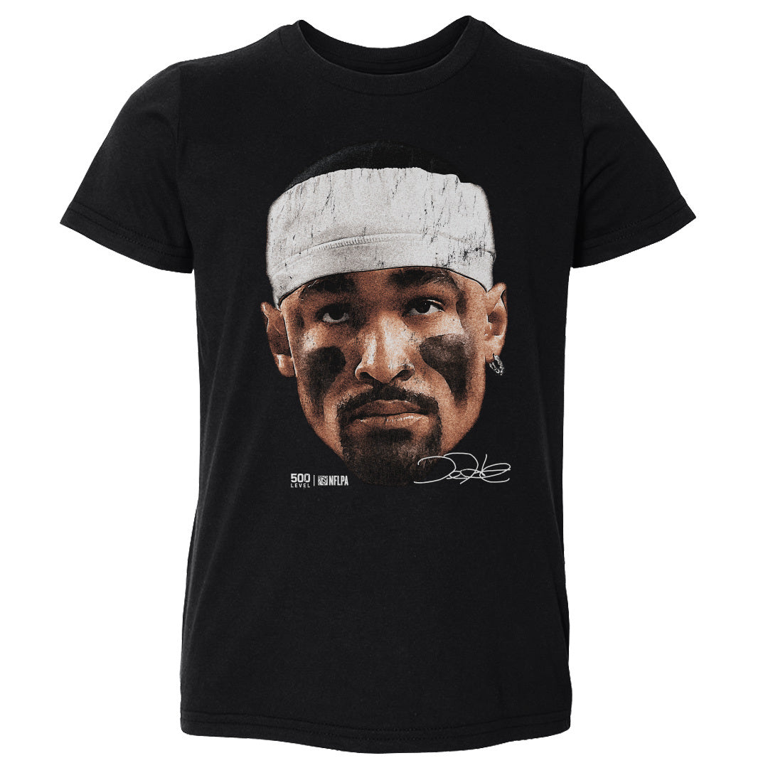 Jalen Hurts Philadelphia Vintage Head WHT