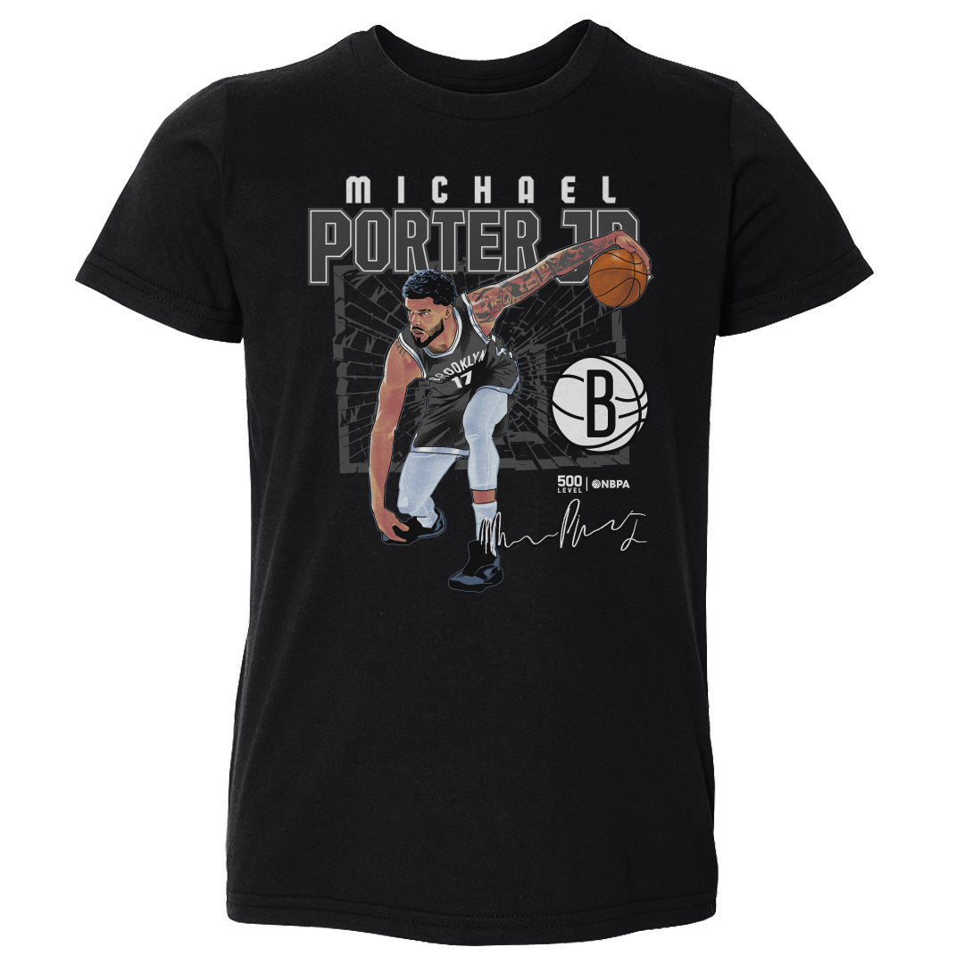 Michael Porter Jr. Brooklyn Nets Shattered WHT