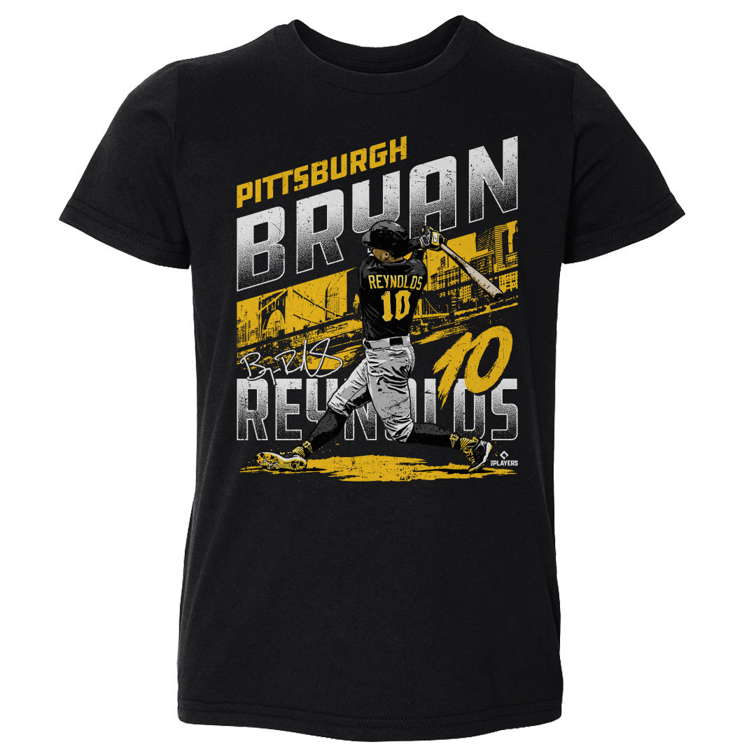 Bryan Reynolds Pittsburgh City Name WHT
