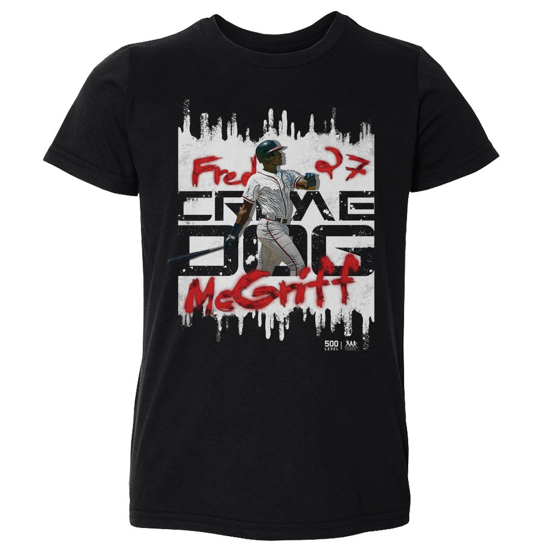 Fred McGriff Atlanta Name Number WHT