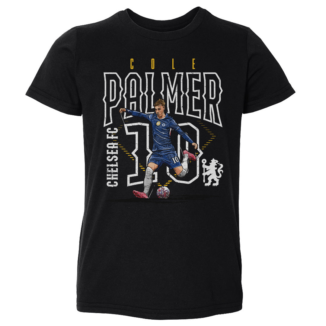 Cole Palmer Chelsea FC Outline Number WHT