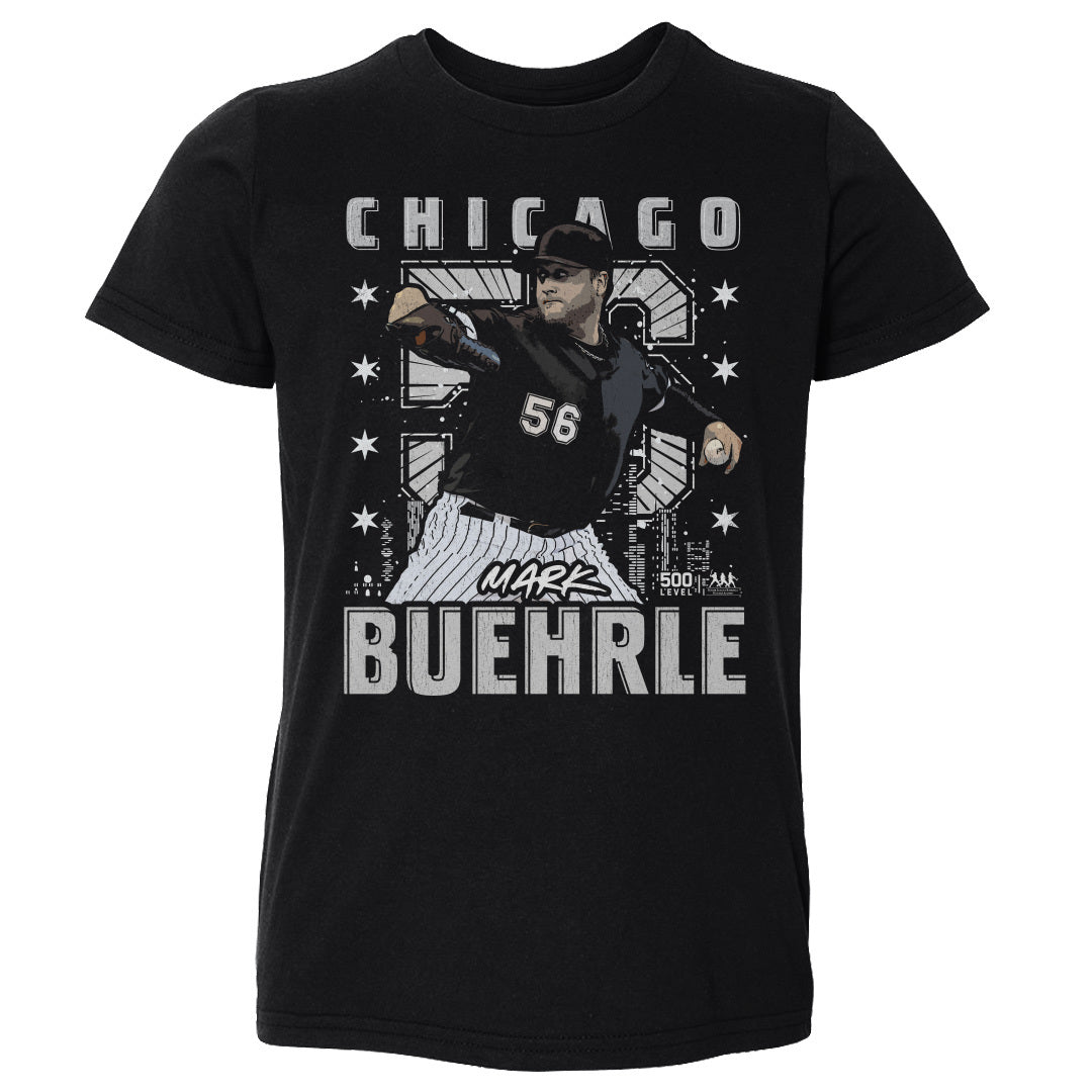 Mark Buehrle Chicago W Gritty WHT