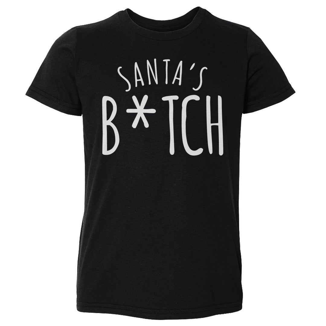 Christmas Santa's B-tch WHT