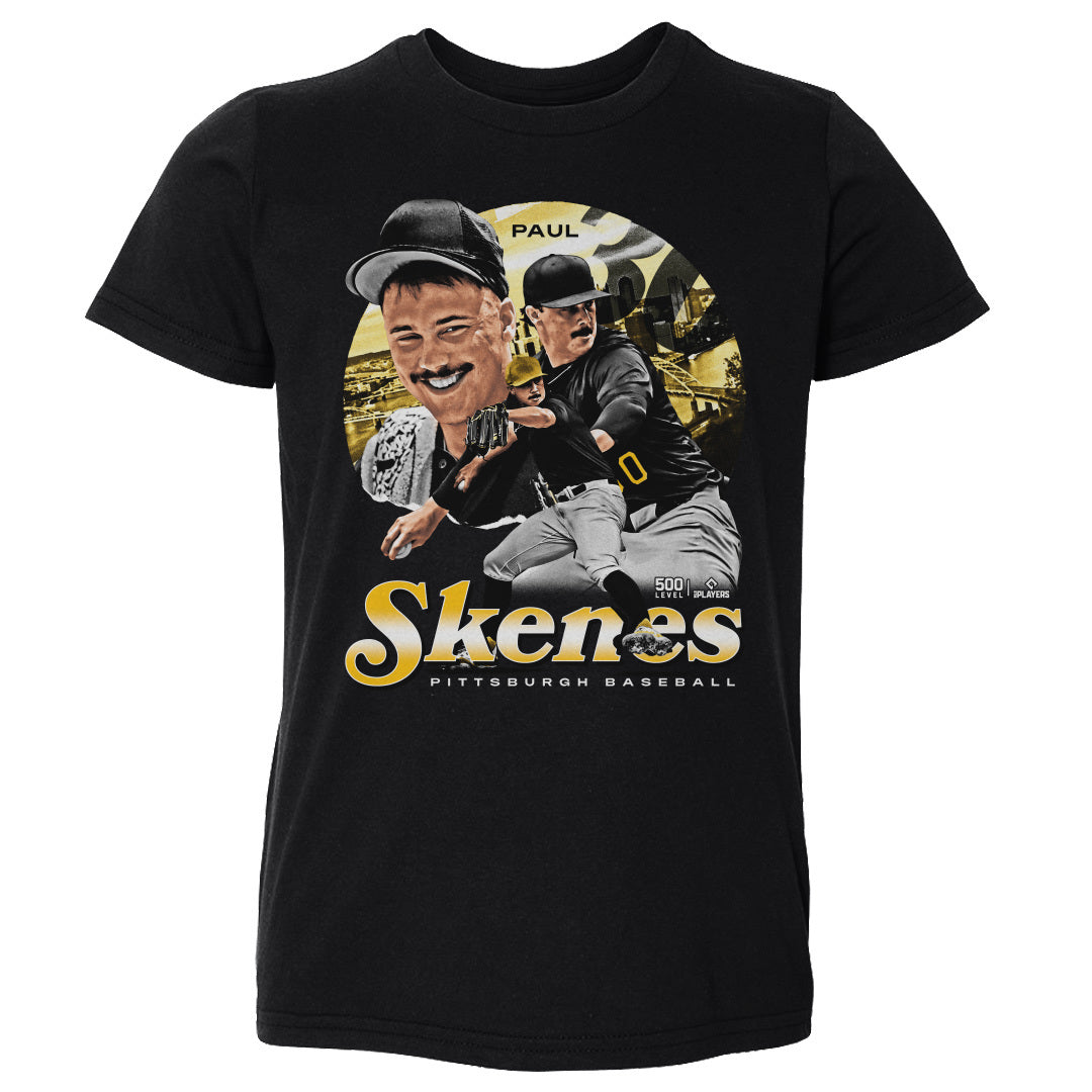 Paul Skenes Pittsburgh Vintage WHT