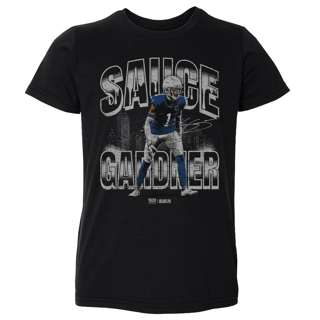 Sauce Gardner Indianapolis Skyline WHT