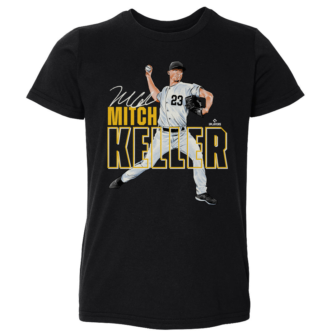 Mitch Keller Pittsburgh Stance WHT