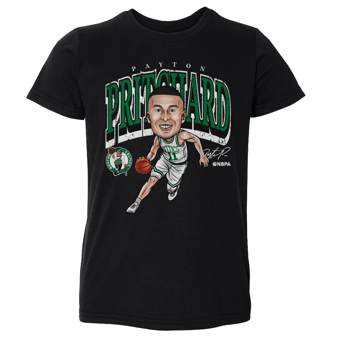 Payton Pritchard Boston Celtics Cartoon WHT