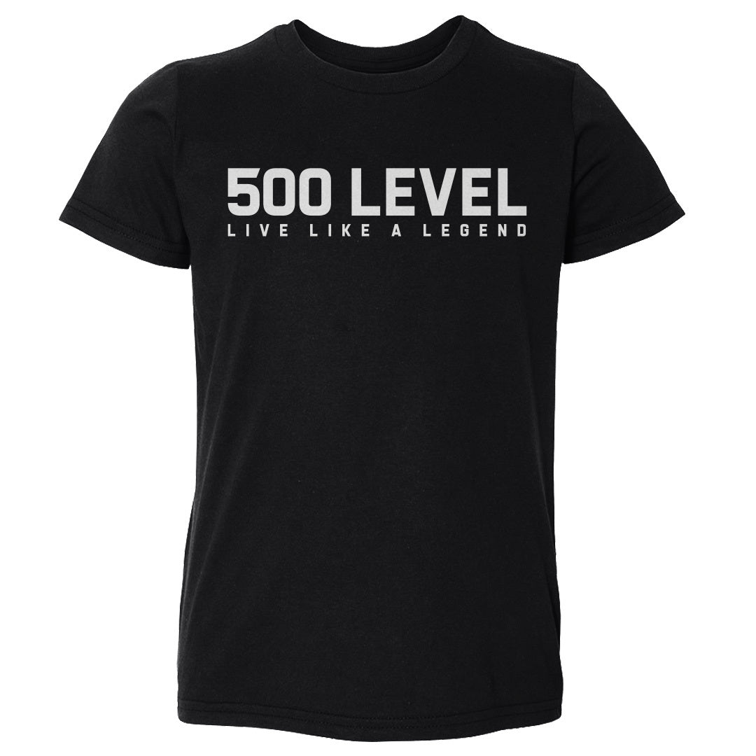 500 LEVEL Wordmark WHT