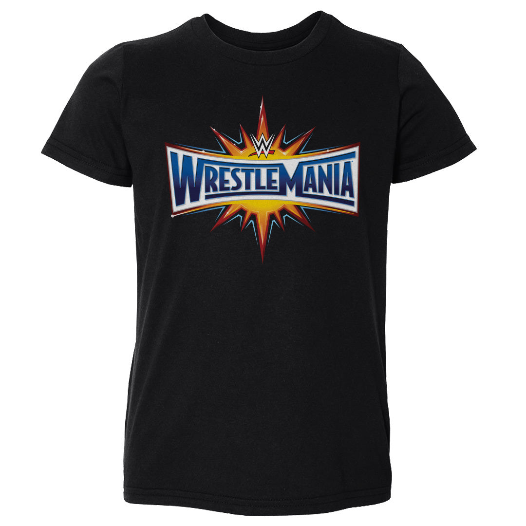 WWE WrestleMania 2017 Logo WHT