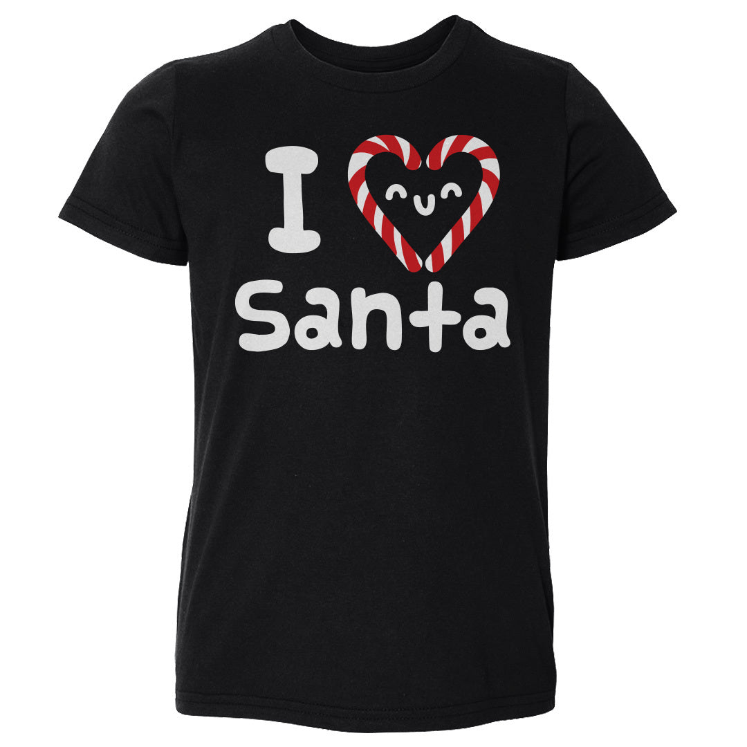 Christmas I Love Santa WHT