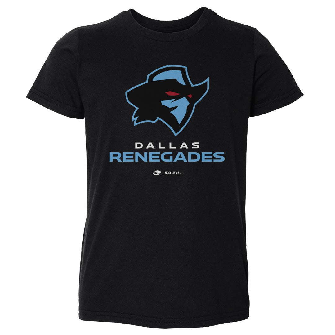 Dallas Renegades Primary Logo WHT