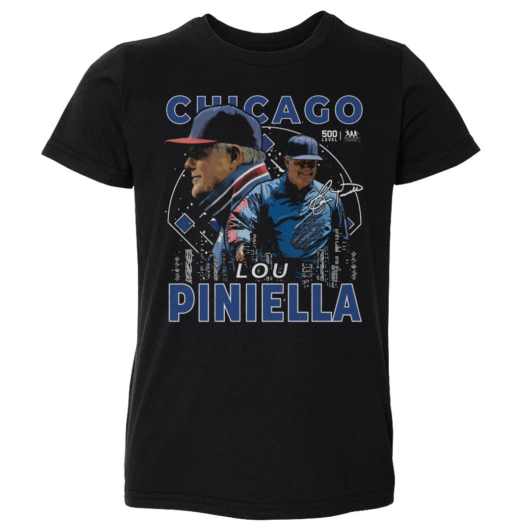 Lou Piniella Chicago C Gritty WHT