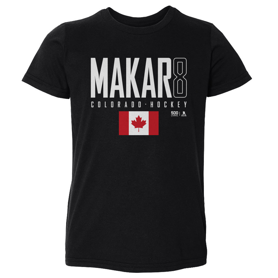 Cale Makar Colorado Canada Elite WHT