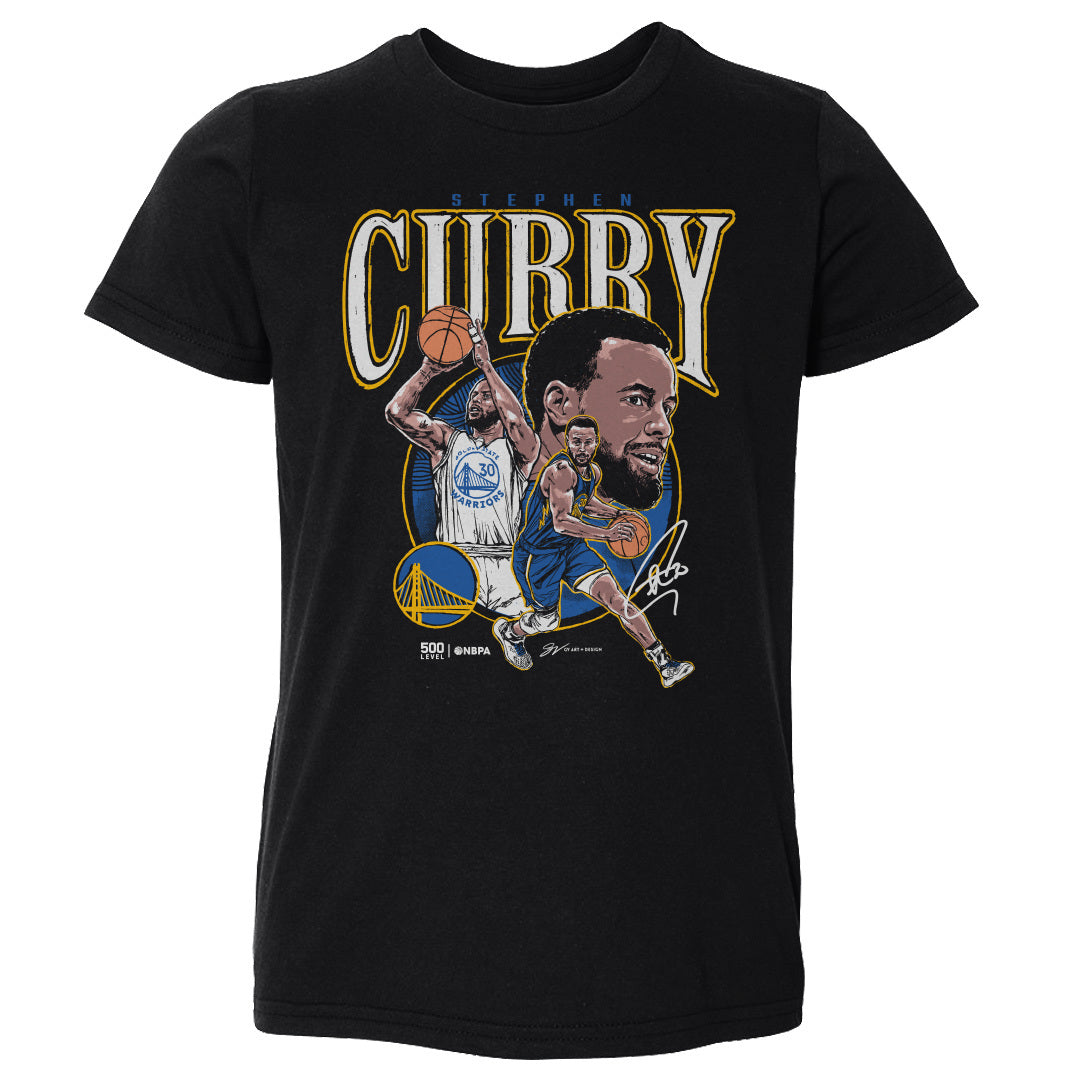 Steph Curry Golden State Warriors Trio WHT