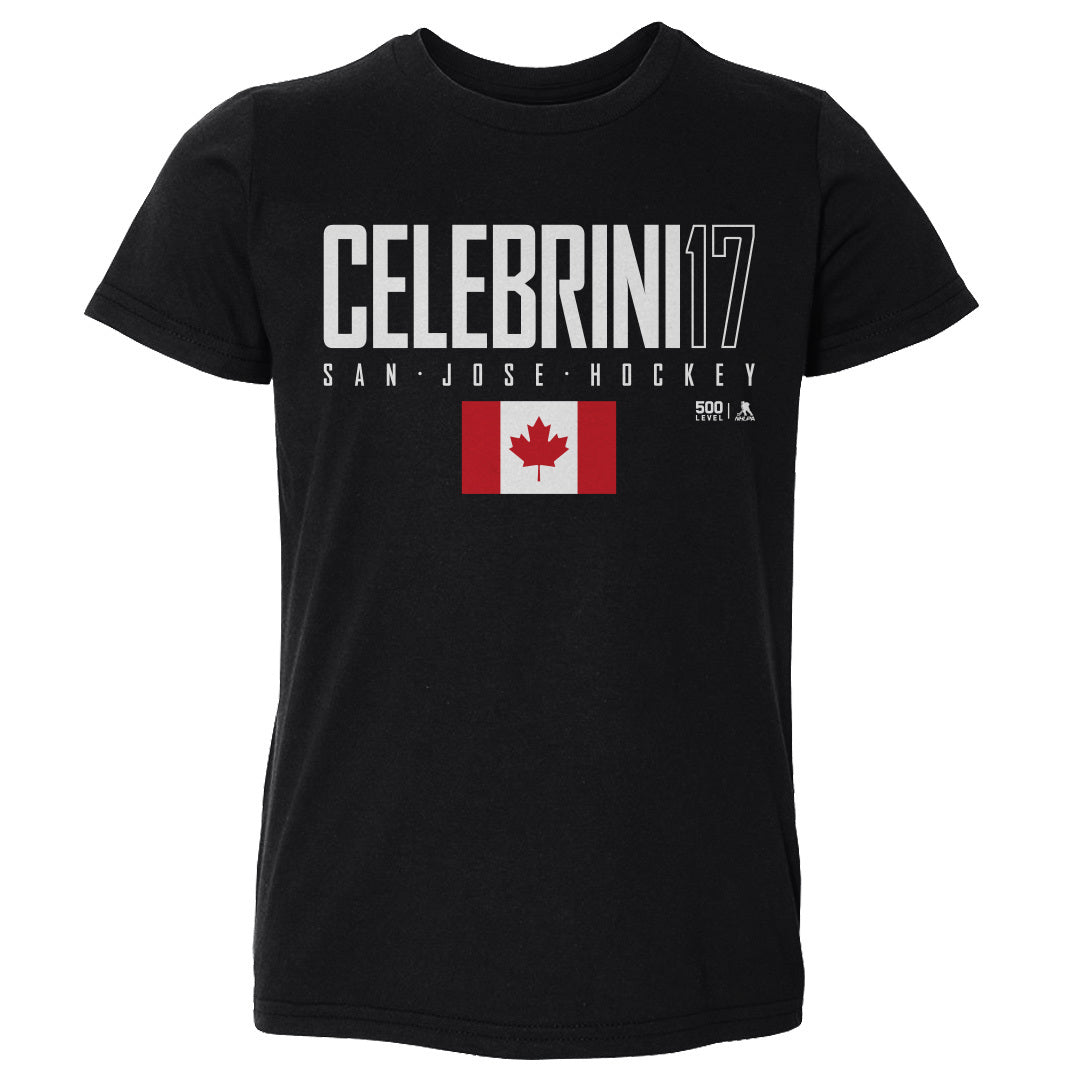 Macklin Celebrini San Jose Canada Elite WHT