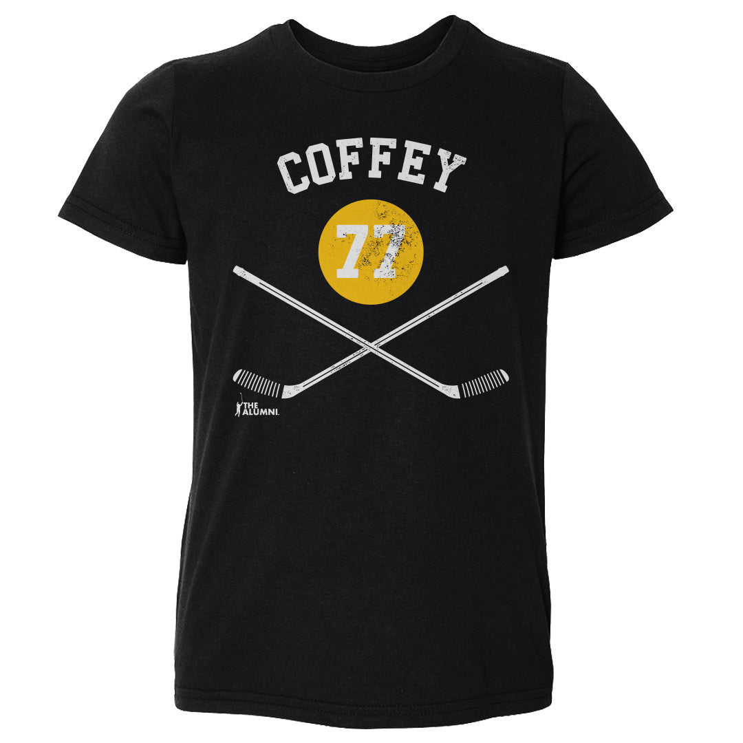 Paul Coffey Pittsburgh 77 Sticks WHT