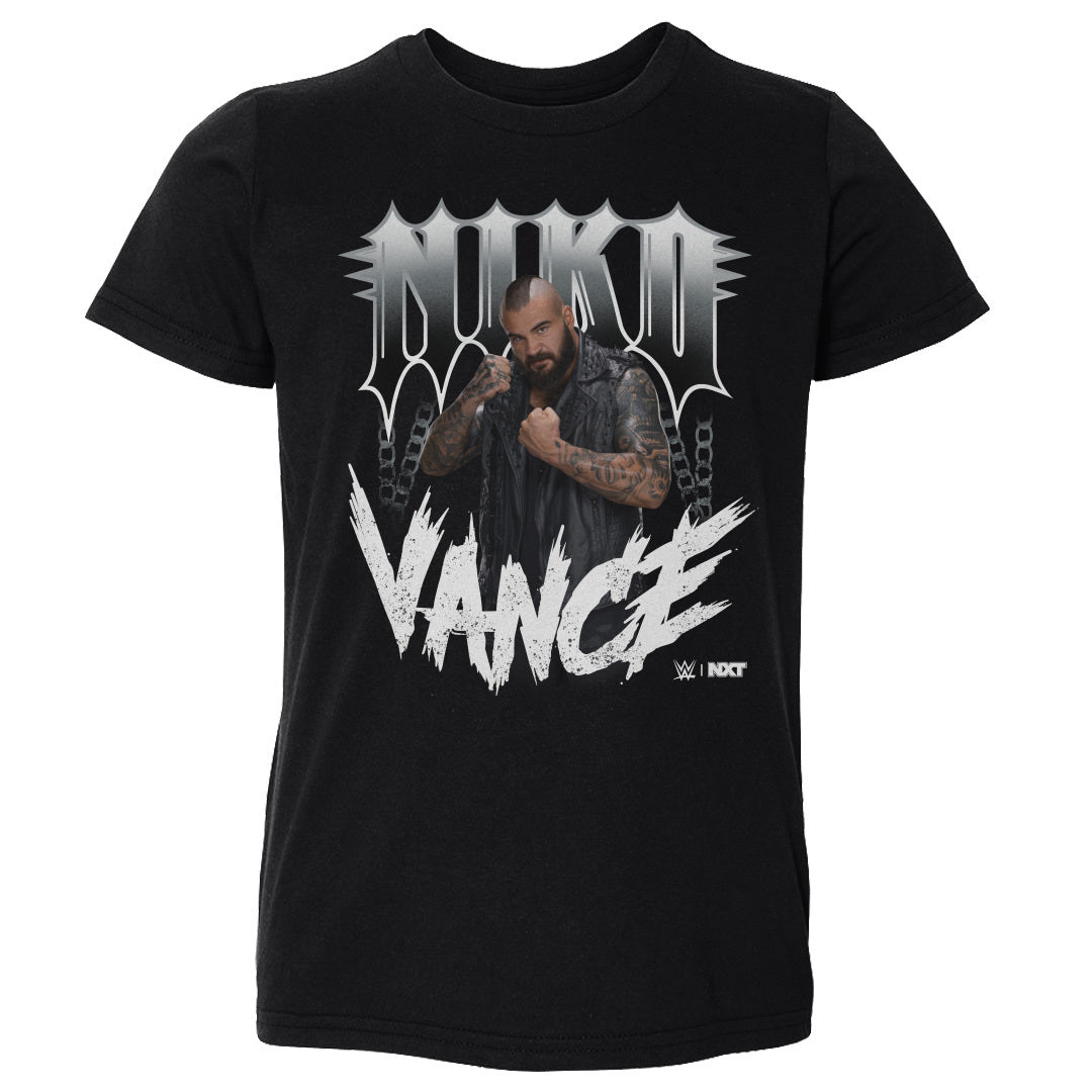 Niko Vance WWE Spikes & Chains WHT