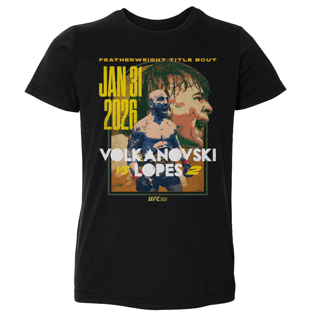 UFC 325 Volkanovski Vs. Lopes 2 Match Up WHT
