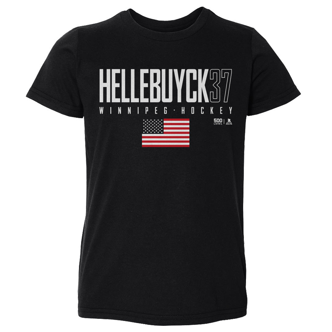 Connor Hellebuyck Winnipeg USA Elite WHT