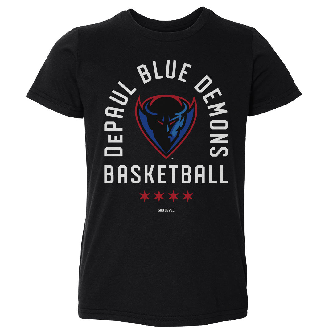 DePaul Blue Demons Basketball Arc WHT