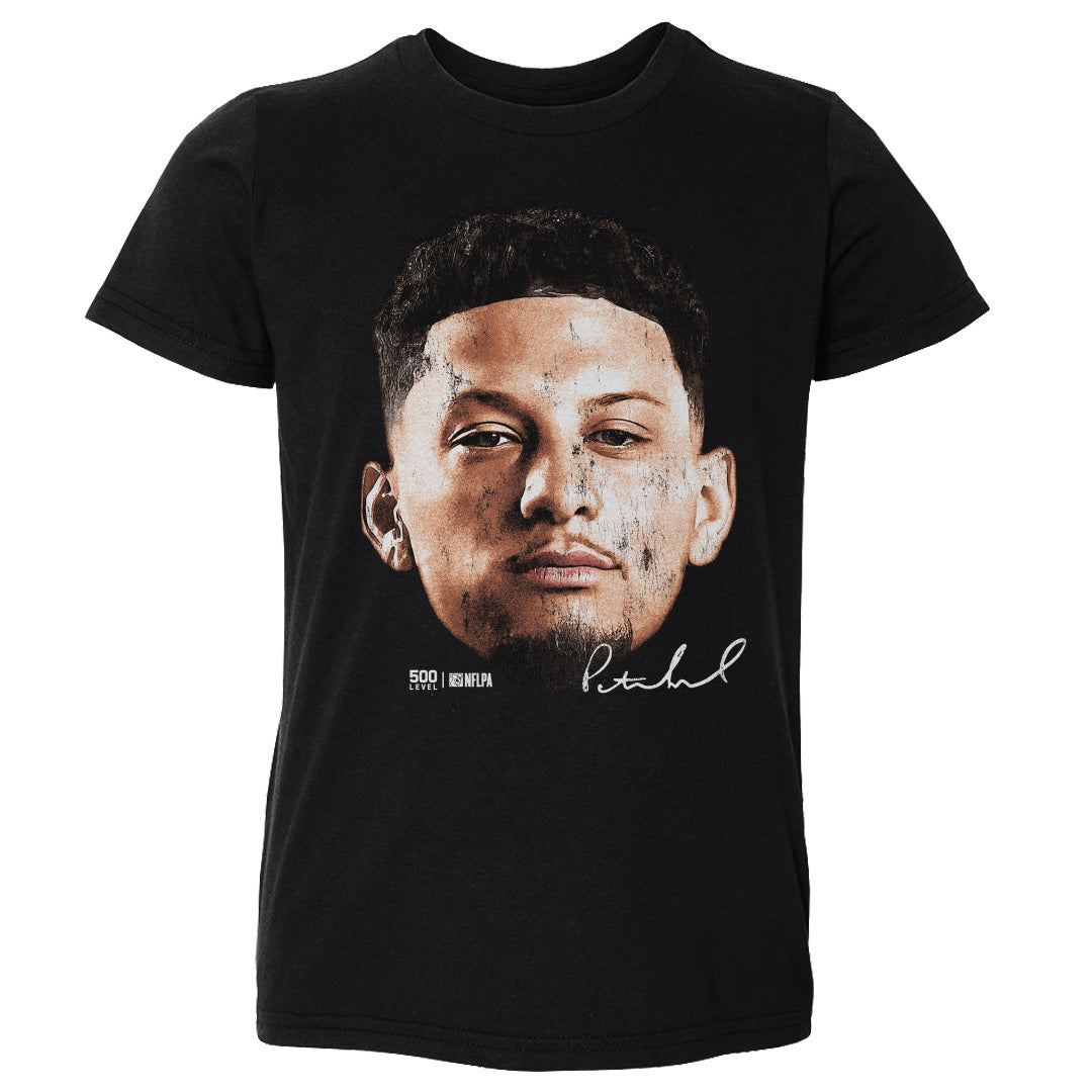 Patrick Mahomes Kansas City Vintage Head WHT