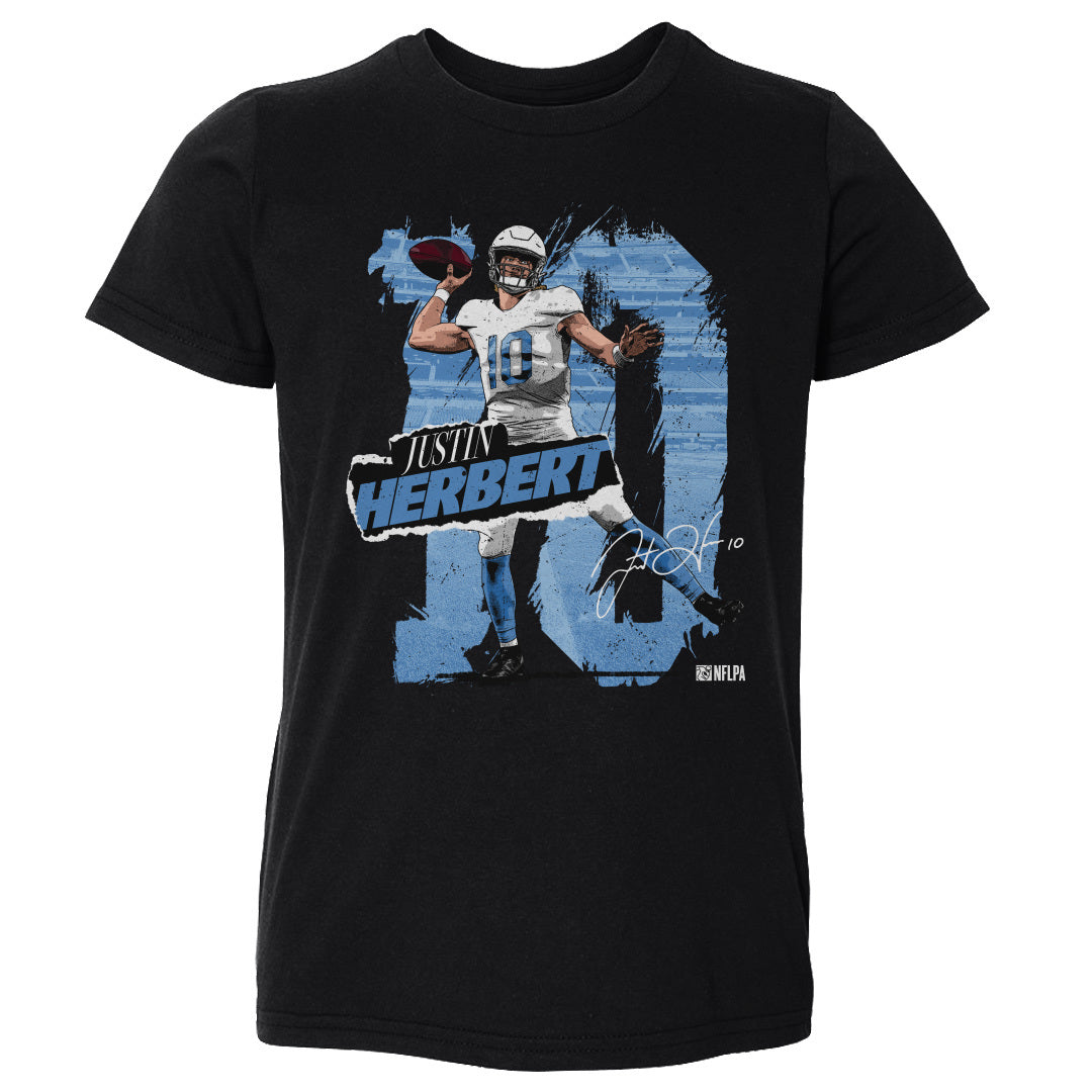 Justin Herbert Los Angeles C Rough WHT