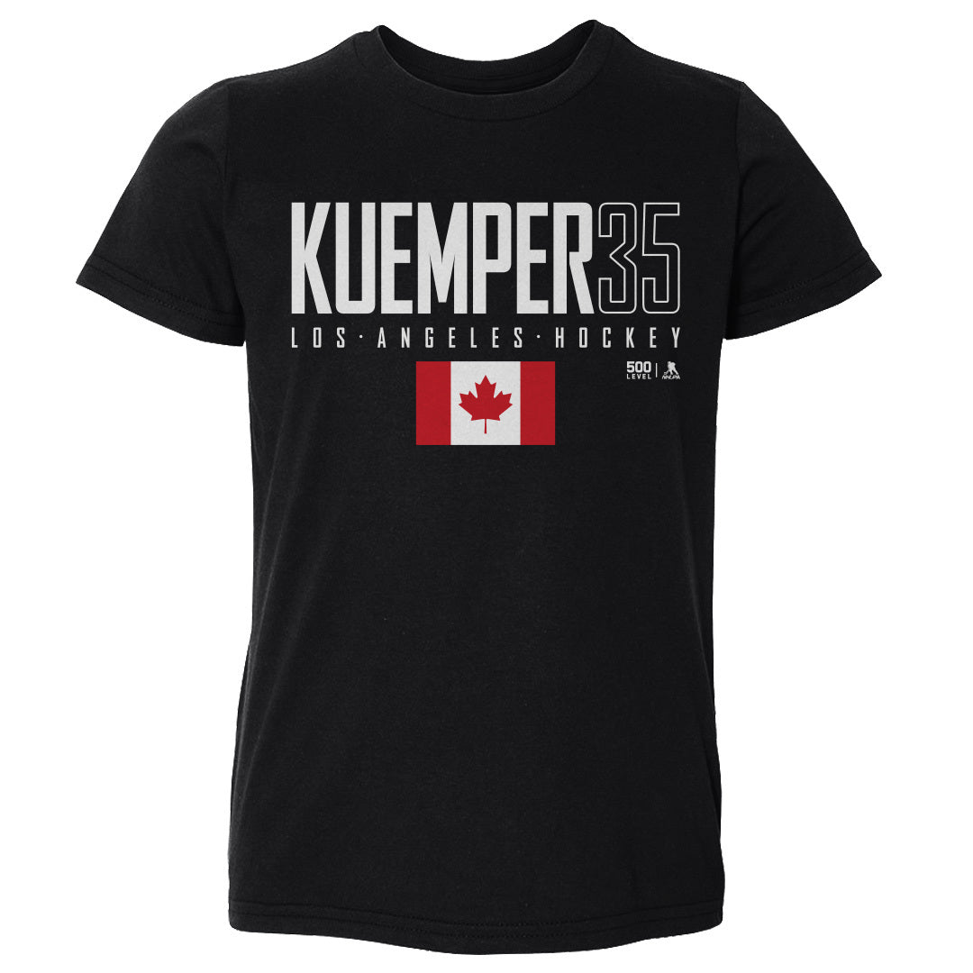 Darcy Kuemper Los Angeles Canada Elite WHT