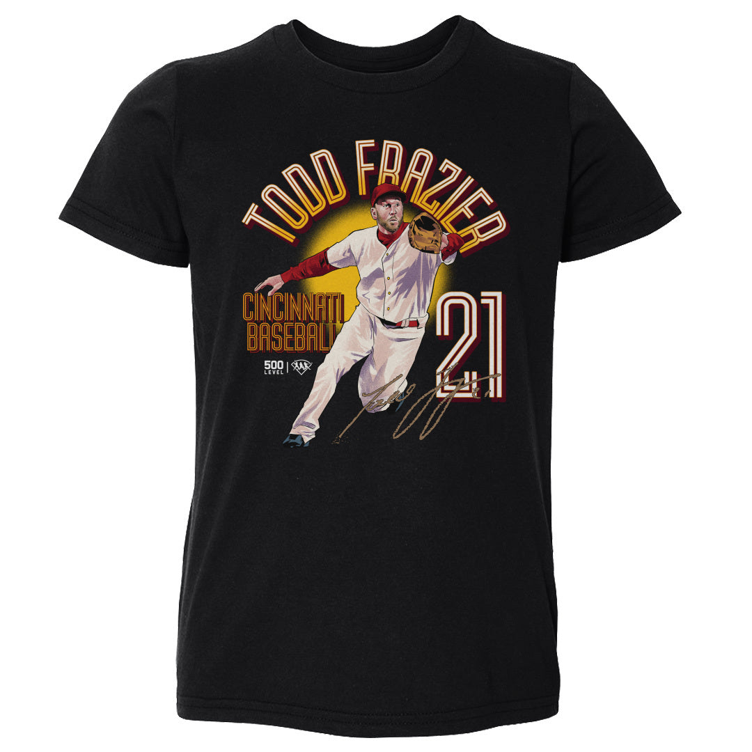 Todd Frazier Cincinnati Name Arc WHT