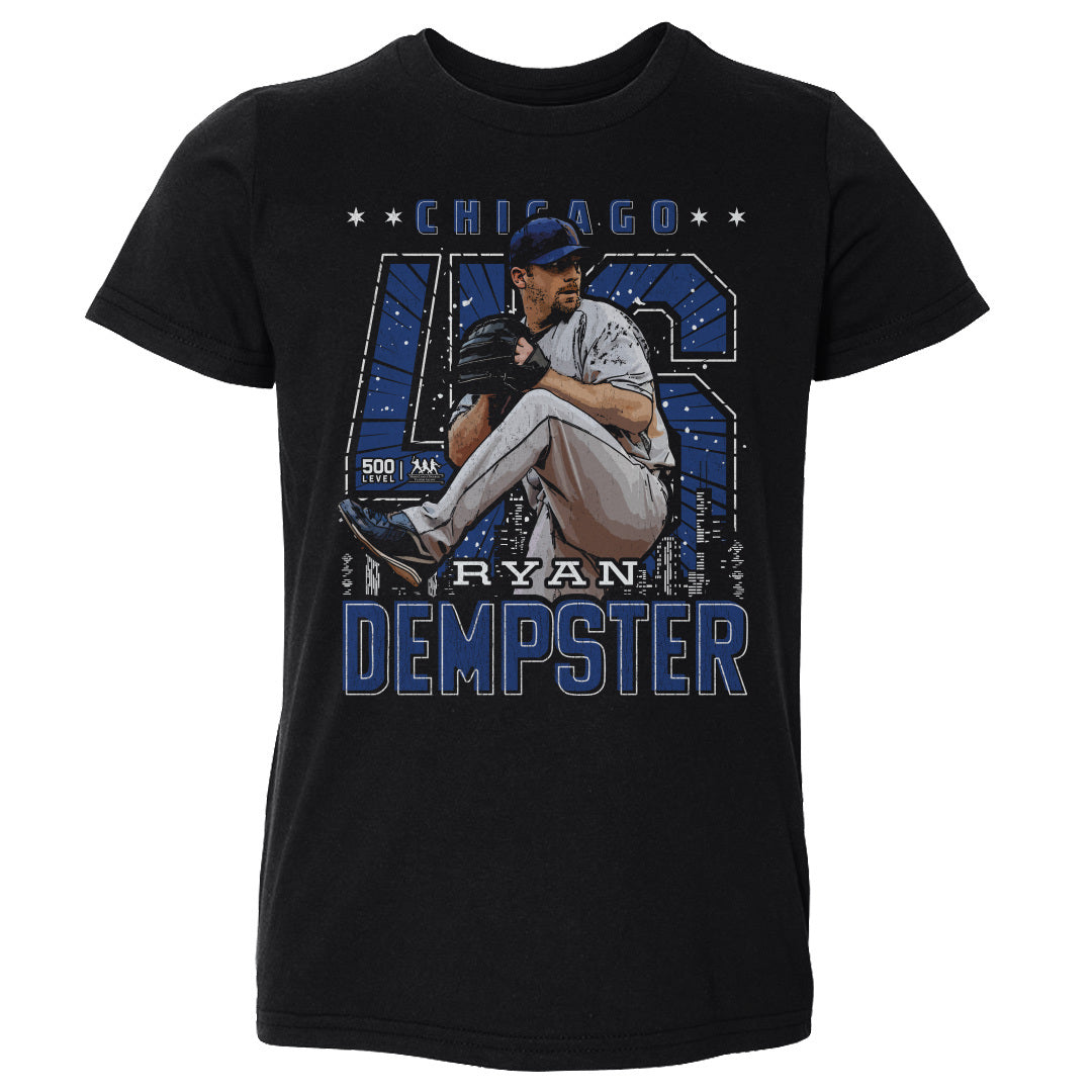 Ryan Dempster Chicago C Gritty WHT