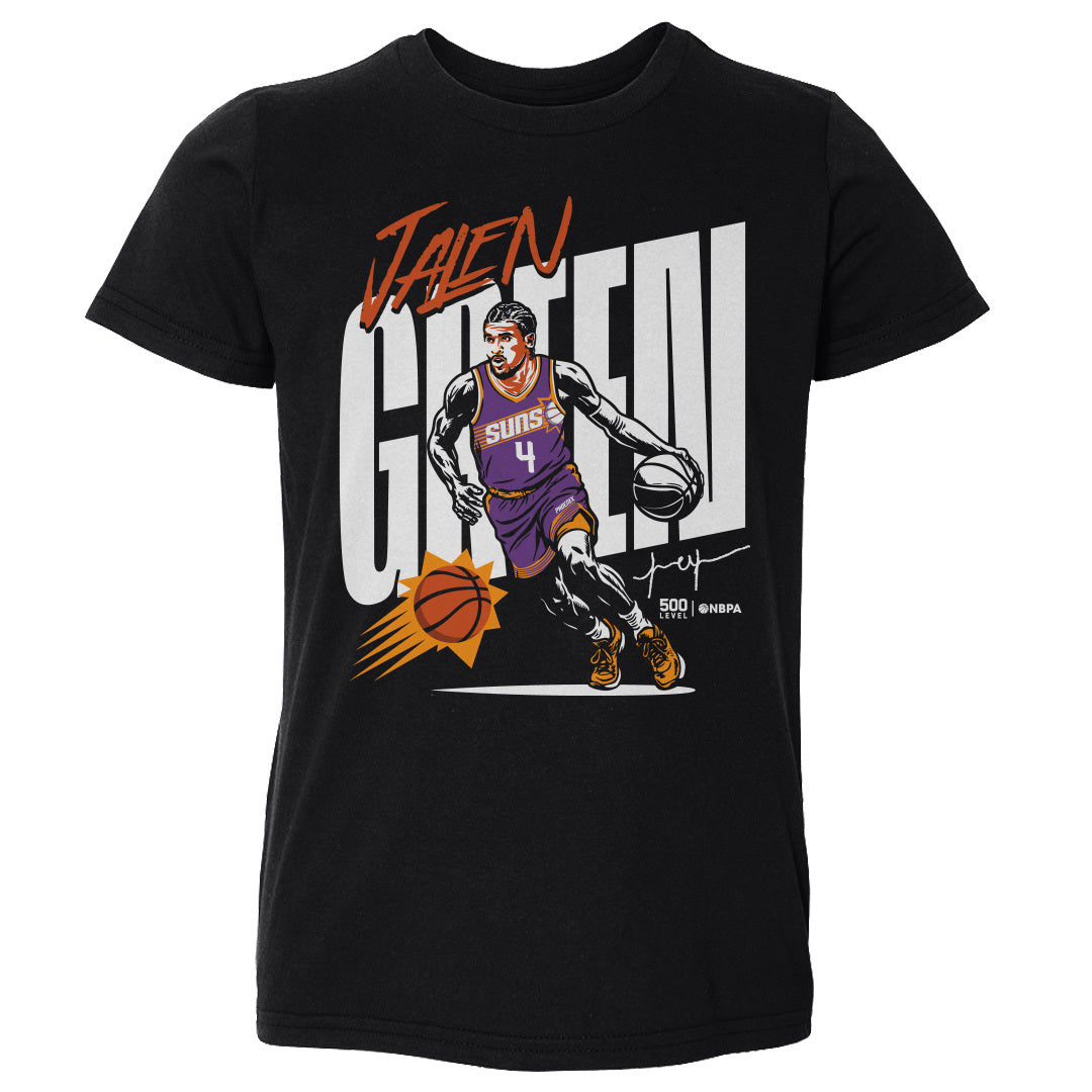Jalen Green Phoenix Suns Vector WHT