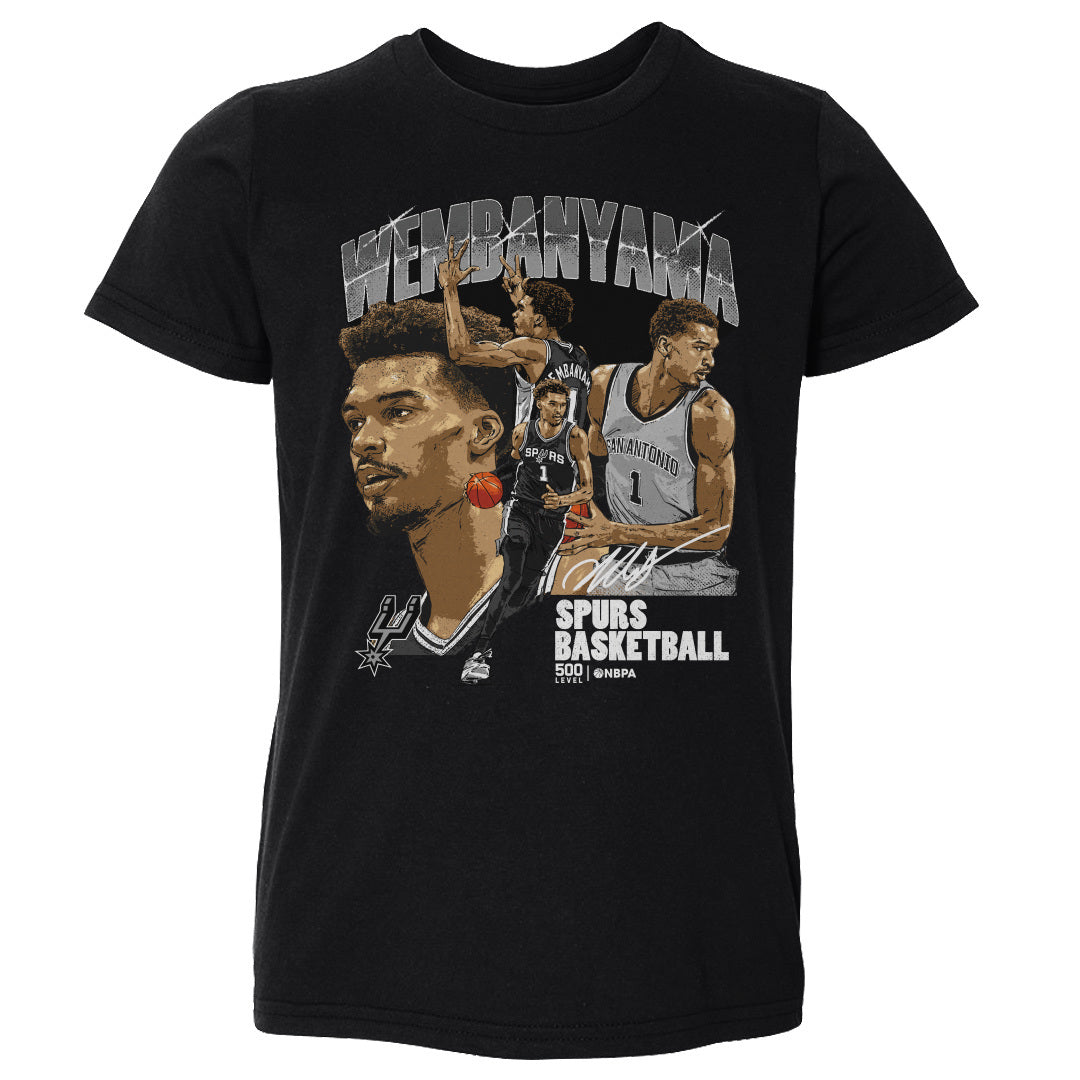 Victor Wembanyama San Antonio Spurs Collage WHT