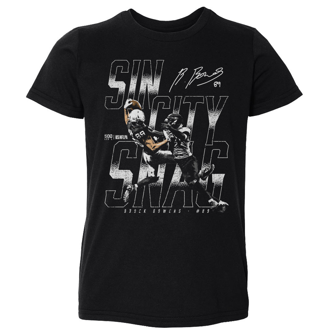 Brock Bowers Las Vegas Sin City Snag WHT
