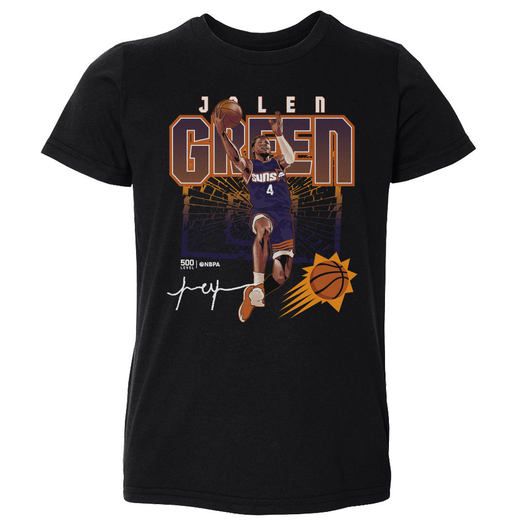 Jalen Green Phoenix Suns Shattered WHT