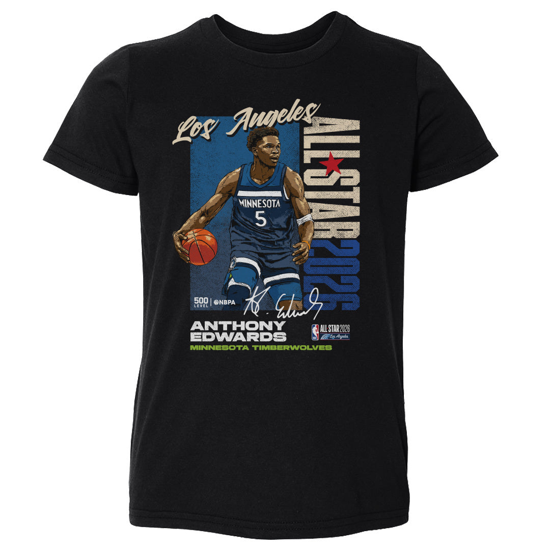 Anthony Edwards Minnesota Timberwolves 2026 NBA All-Star Vertical WHT