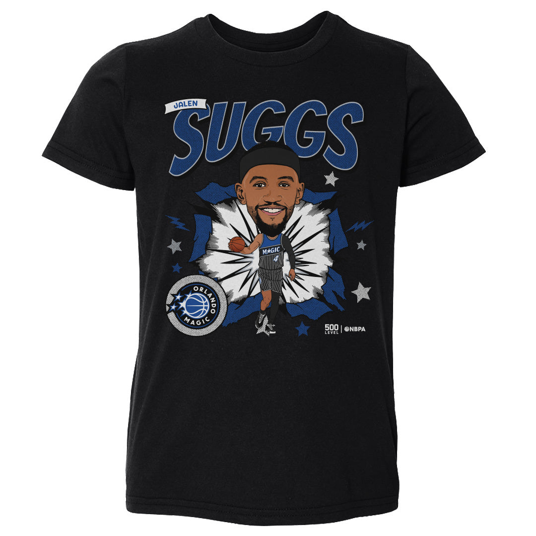 Jalen Suggs Orlando Magic Caricature WHT
